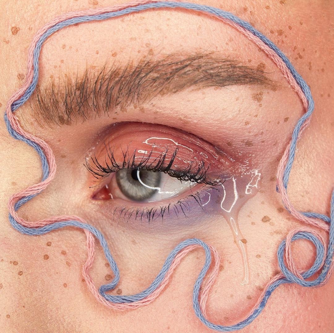 絕無僅有的創(chuàng)意眼妝，驚艷了時光