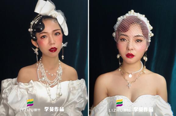 南寧化妝學校學員作品：輕奢復古妝容