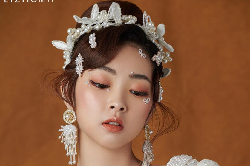 輕奢復(fù)古珍珠妝容，南寧熱門化妝培訓(xùn)作品