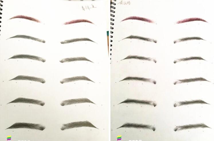 紋繡新手如何設(shè)計眉型？南寧紋繡培訓班教你速成法