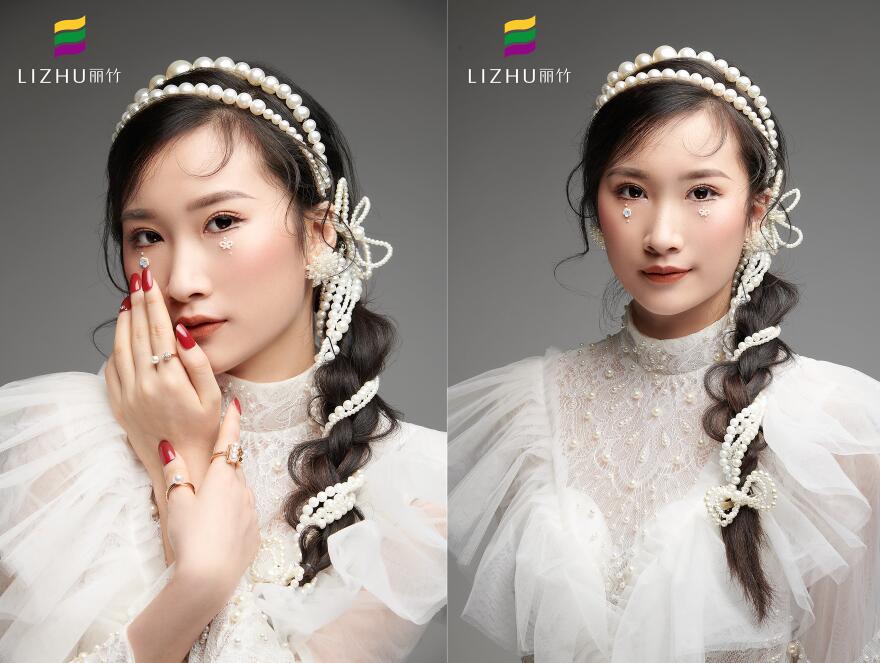 南寧彩妝培訓(xùn)作品：簡約名媛妝容造型