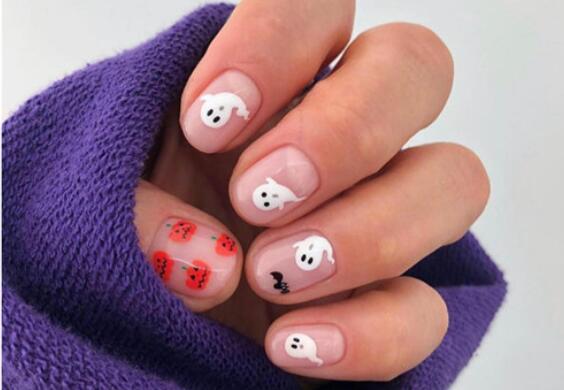 萬圣節(jié)主題美甲推薦，南寧培訓(xùn)美甲分享