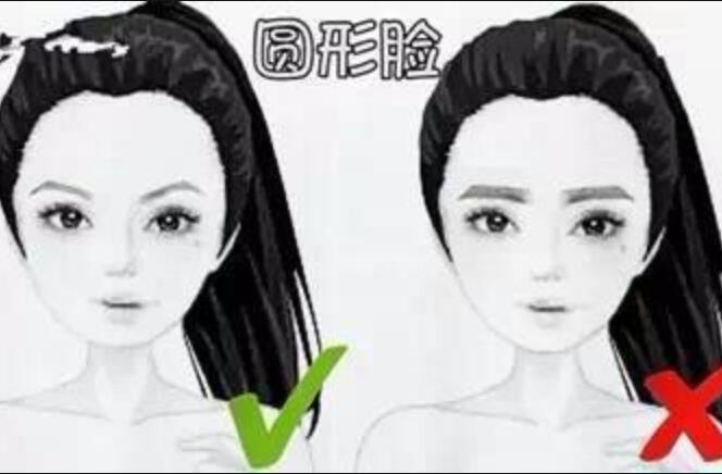 圓臉女孩千萬不要做的眉型,南寧紋繡培訓(xùn)分享