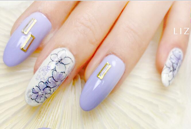 芋泥波波美甲，童趣清新又可愛