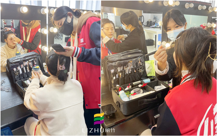 學(xué)化妝到麗竹，培訓(xùn)+就業(yè)一站式教育