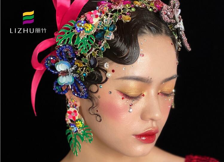 輕奢復(fù)古名媛造型，南寧化妝十大名校作品