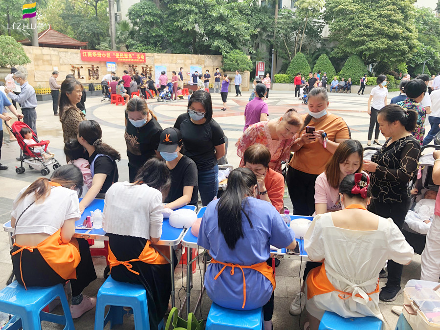 南寧美甲專業(yè)外出實(shí)踐，學(xué)員技術(shù)受肯定