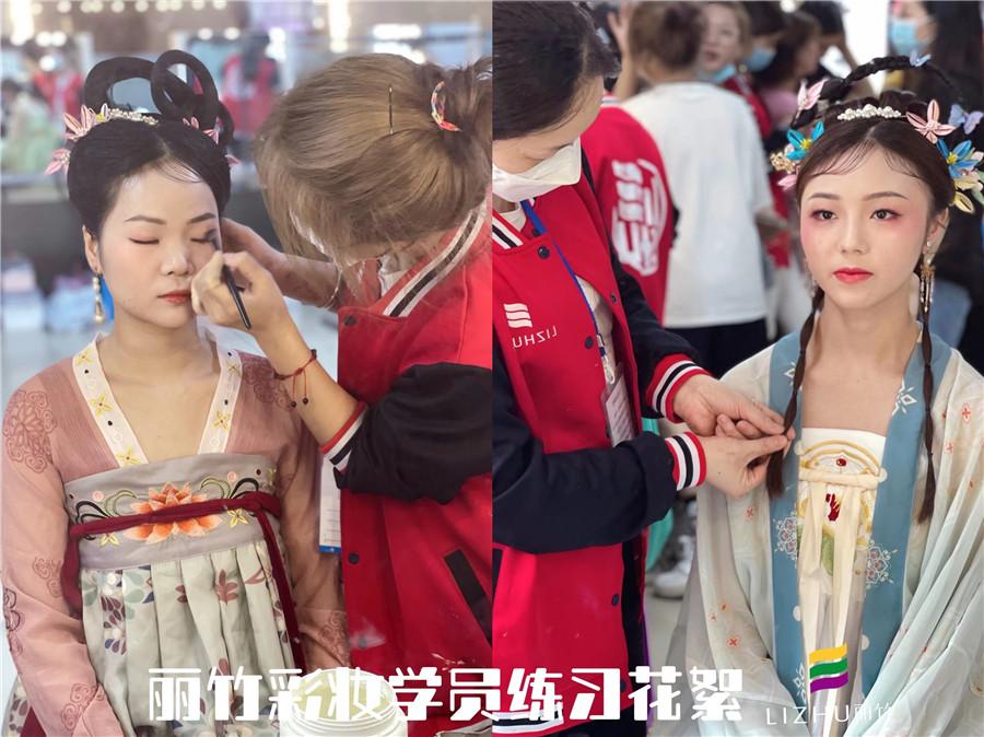 古代女子化妝步驟，廣西專業(yè)化妝培訓(xùn)學(xué)校幫你講解