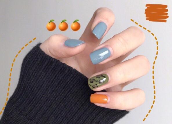 夏日跳色美甲，廣西麗竹美甲學(xué)校熱情分享