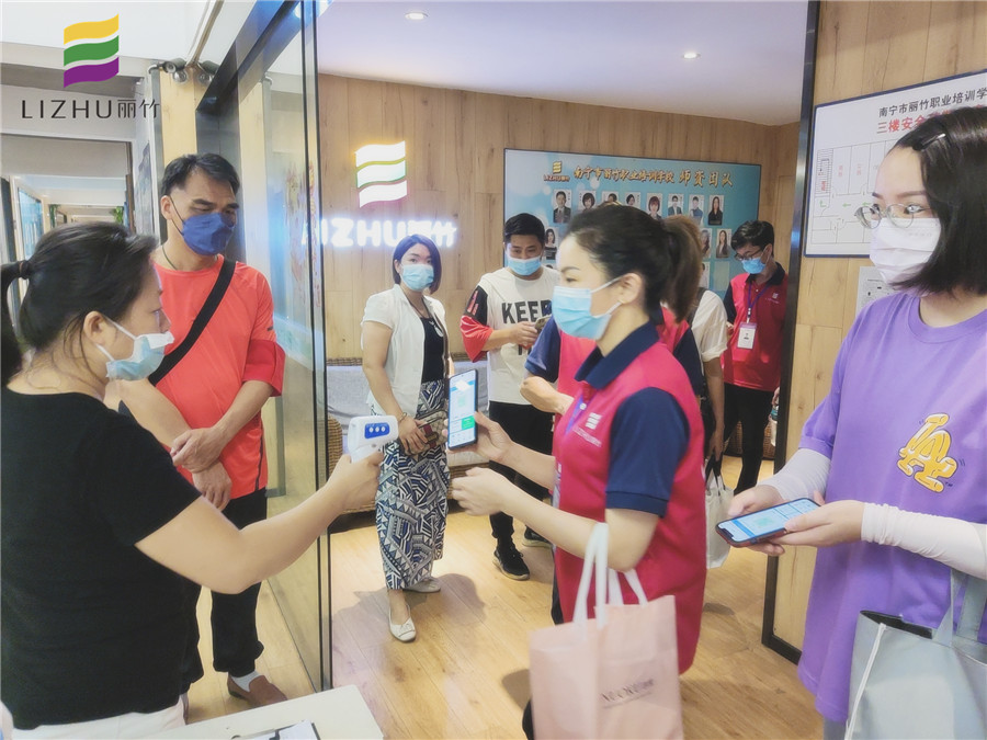 麗竹學校加強防疫常態(tài)化，建設健康校園