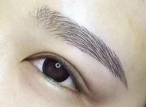 處理霧眉眉頭的原則，廣西紋繡培訓紋眉課程