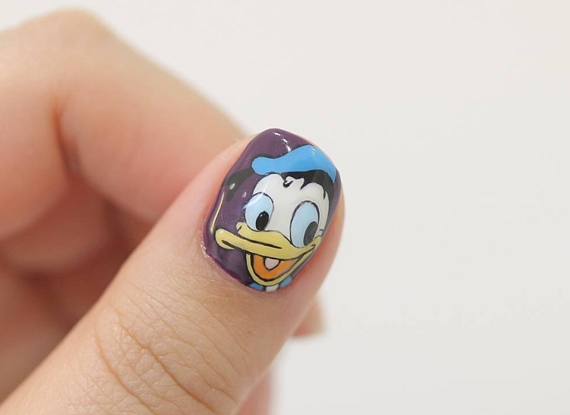 卡通手繪美甲教程，?南寧美甲速成班教你