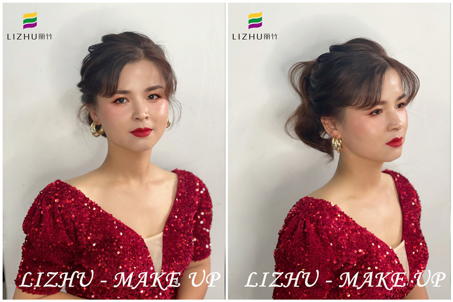 時尚晚宴造型，南寧時尚彩妝造型學校教你艷壓全場