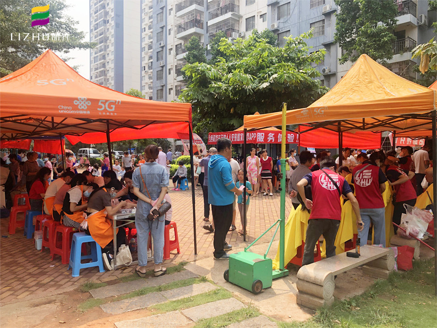 南寧美甲學(xué)校公益，為居民提供美甲服務(wù)