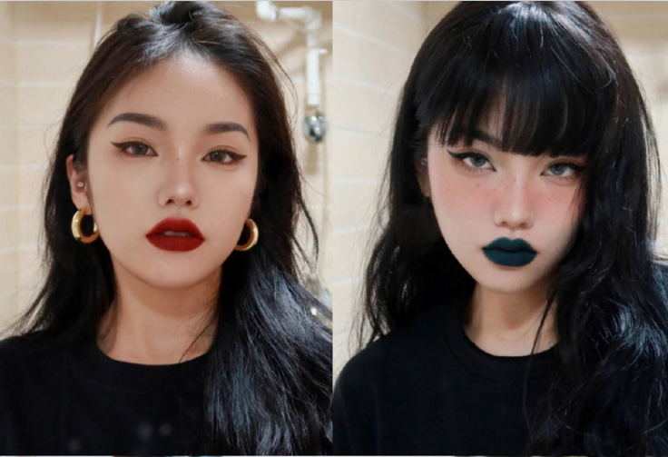 飽滿厚唇畫法教程，廣西化妝培訓(xùn)唇妝分享