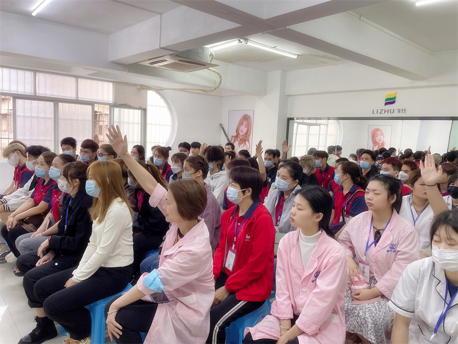 印·覺形象設計機構-南寧美容美發(fā)學校校企就業(yè)宣講