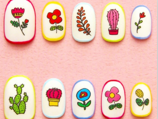 設(shè)計(jì)感藝術(shù)美甲，廣西網(wǎng)紅美甲培訓(xùn)學(xué)校分享