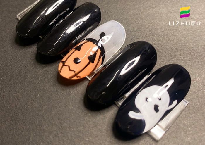 萬圣主題美甲，南寧美甲學習中心作品分享