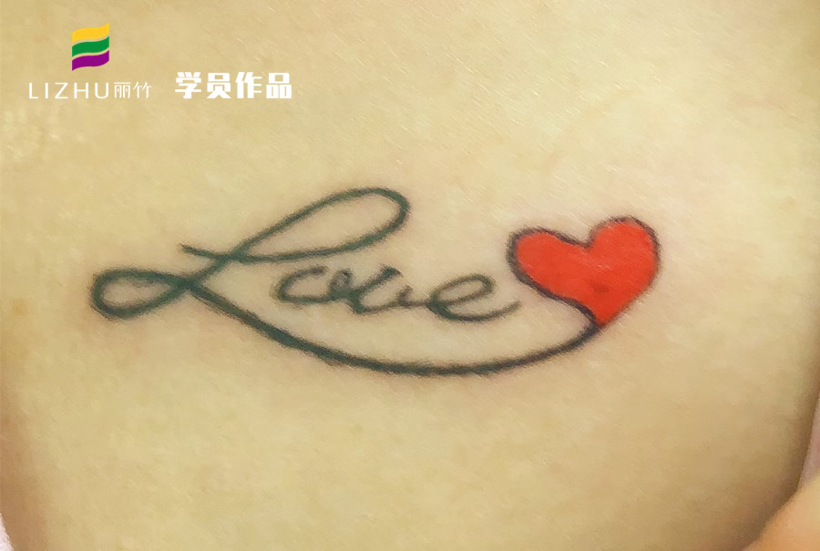 小紋身操作步驟---南寧紋繡培訓紋身課程