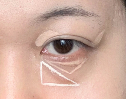 重度黑眼圈遮瑕方法，廣西化妝美妝培訓(xùn)教學(xué)