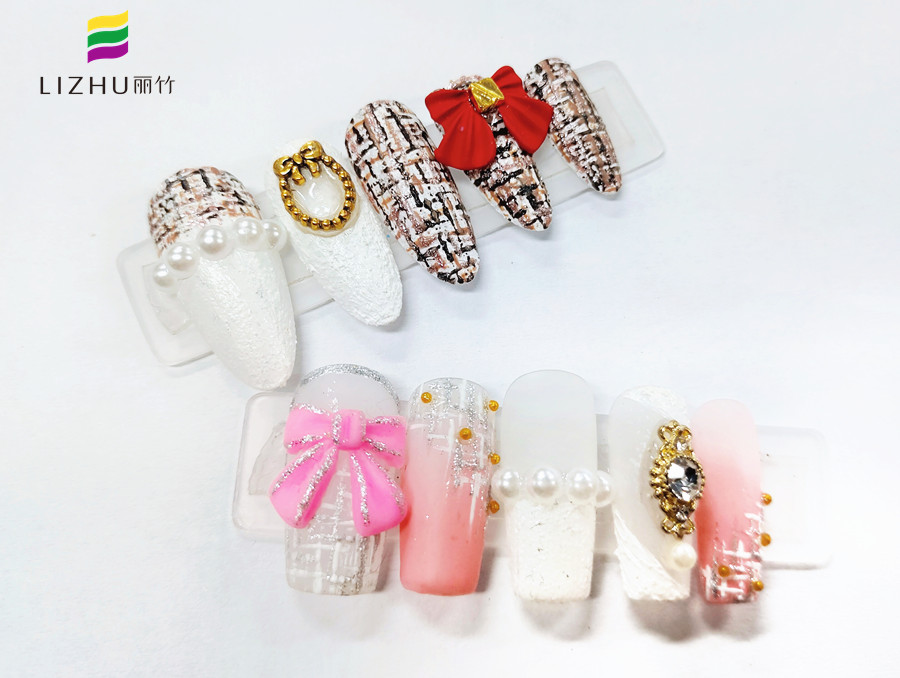 小香風格紋美甲，南寧美甲教學分享