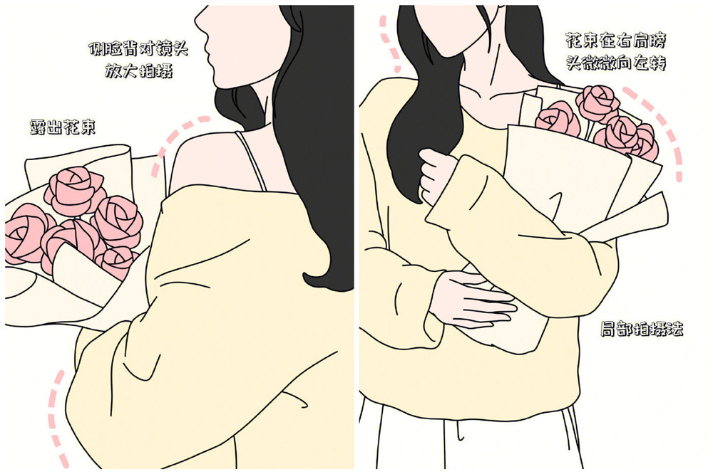 南寧花藝職業(yè)培訓學校：拿花拍照姿勢攻略