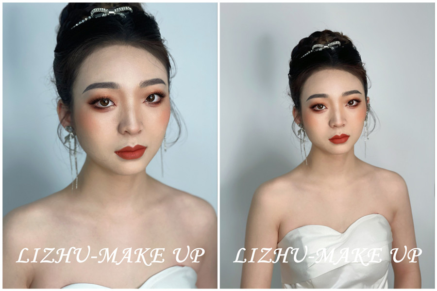 復古風尚新娘造型，告訴你南寧彩妝職業(yè)技術(shù)哪家好