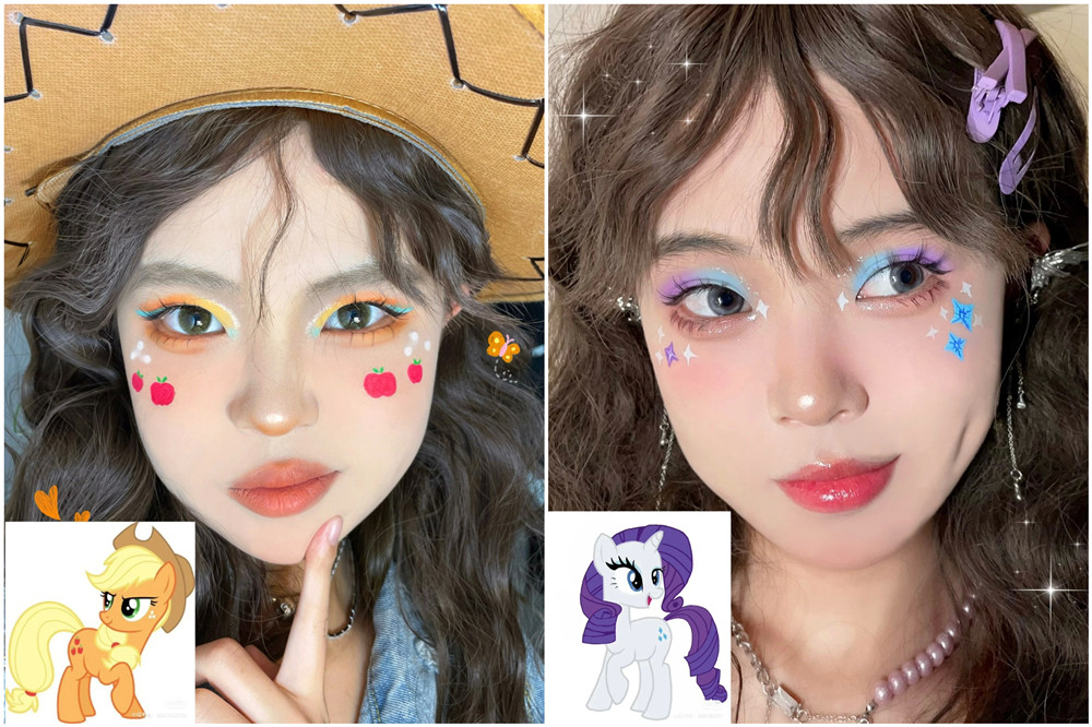 創(chuàng)意卡通妝容，廣西培訓(xùn)化妝新手課程