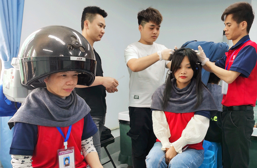 美發(fā)焗油的好處，南寧美發(fā)管理學(xué)校講解