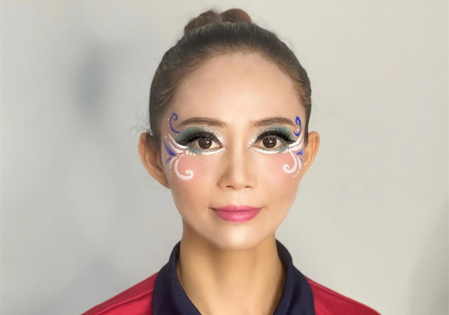 創(chuàng)意舞臺眼妝特點(diǎn)，廣西省彩妝造型學(xué)校分享