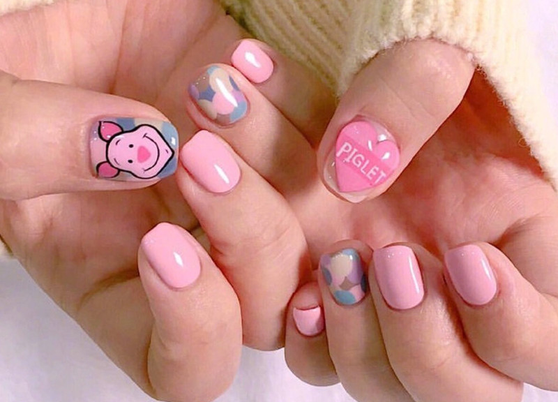 彩繪卡通美甲，南寧美甲培訓(xùn)機(jī)構(gòu)分享