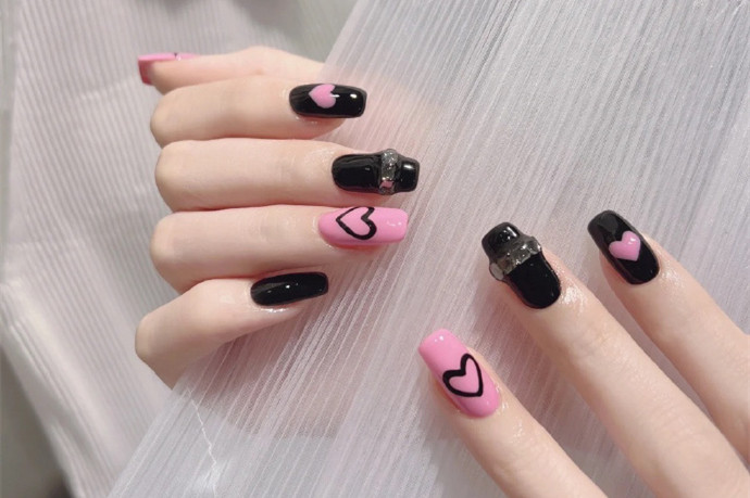 辣妹短款美甲，南寧美甲培訓(xùn)推薦分享