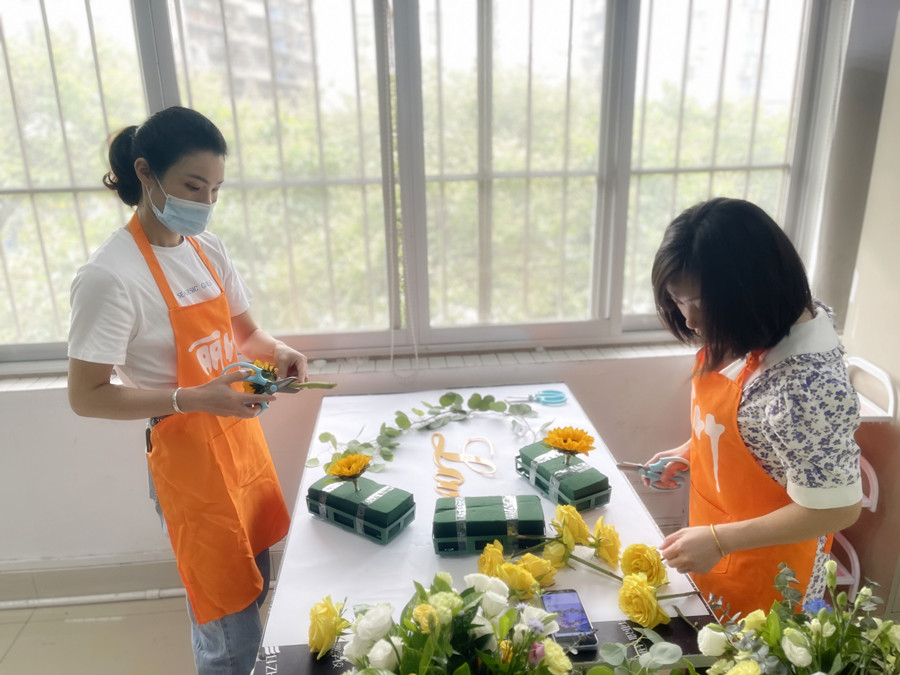 韓式花束設(shè)計(jì)風(fēng)格，南寧網(wǎng)紅花藝培訓(xùn)班講解