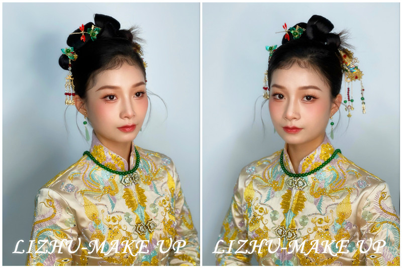 國風(fēng)秀禾造型，南寧培訓(xùn)寫真造型作品