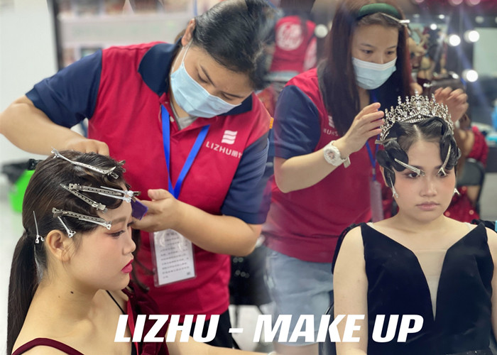 復(fù)古手推波練習(xí)，廣西學(xué)化妝發(fā)型