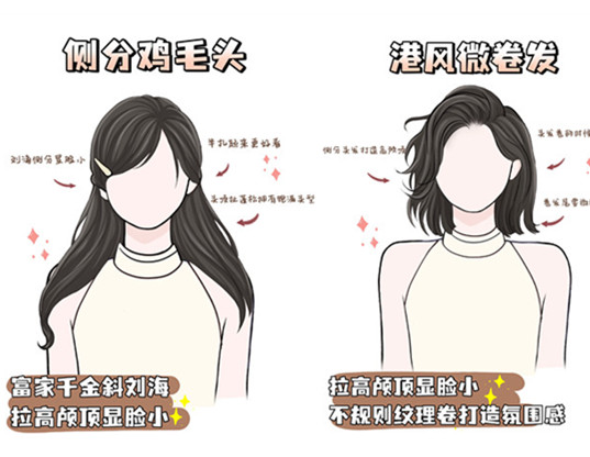 方圓臉必備發(fā)型，南寧學(xué)美發(fā)造型