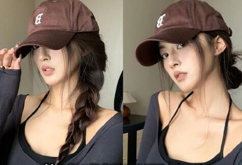 廣西化妝編發(fā)造型培訓：適合棒球帽的編發(fā)