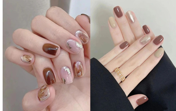 美甲分享：秋日美甲，柔情似水暖人心