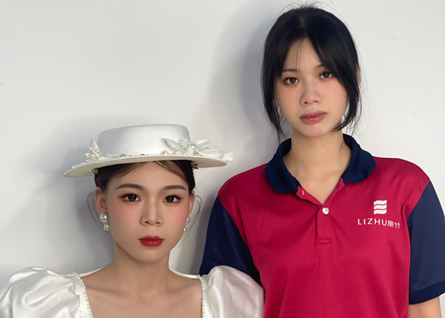 南寧新娘跟妝作品---禮帽復(fù)古新娘