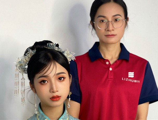 秀禾新娘，南寧新娘彩妝學(xué)員作品