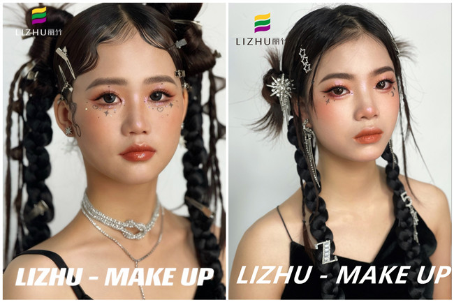 Y2K亞裔甜辣妝，南寧化妝寫真作品