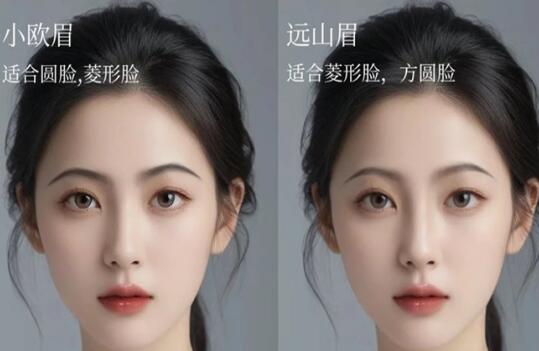2024年眉型流行趨勢，南寧教化妝