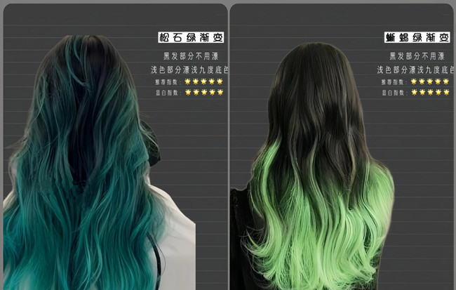 小眾漸變發(fā)色推薦，廣西染發(fā)造型培訓(xùn)分享