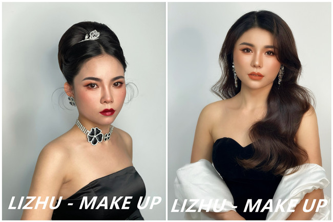 年會化妝造型，廣西化妝培訓(xùn)造型作品