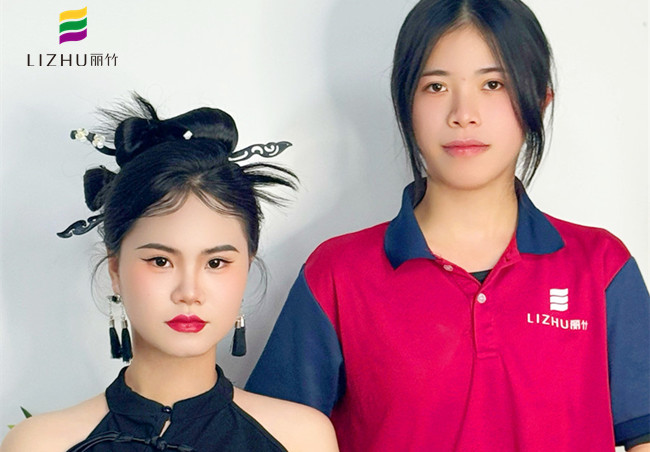 新中式造型，南寧影樓彩妝培訓作品