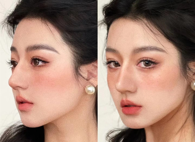 適合方圓臉的天菜畫法，廣西化妝美妝職業(yè)培訓(xùn)分享