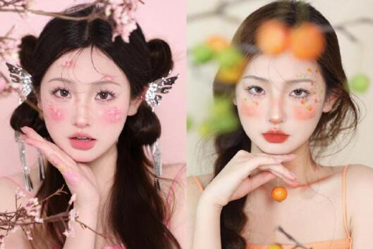 鮮花寫(xiě)著造型，南寧影樓彩妝培訓(xùn)學(xué)校分享大片