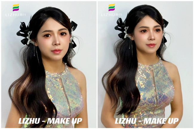 禮服造型，廣西化妝形象學(xué)校作品