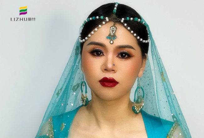 印度造型，廣西化妝學(xué)校品牌作品推薦