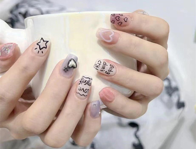 短小童趣美甲，南寧美甲培訓(xùn)短期作品